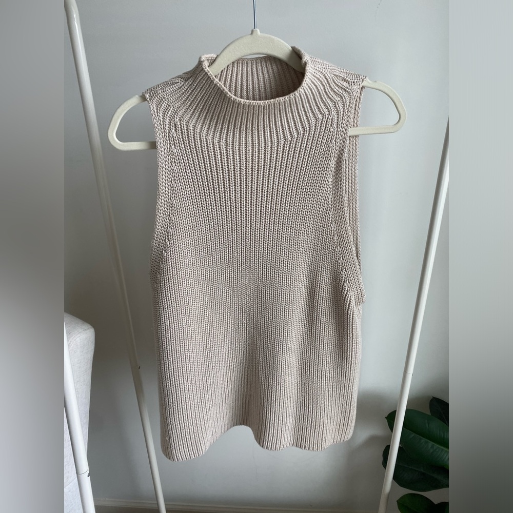 Sweater Tank in Beige from Madewell - Size XL